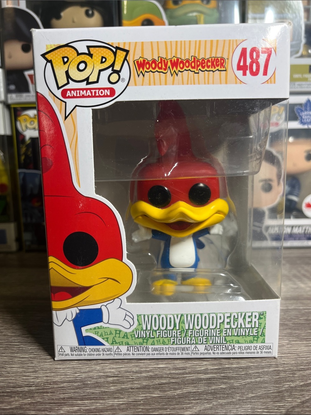 Funko Woody Woodpecker Pop! Vinyl Figure - Red, Yellow, Blue
